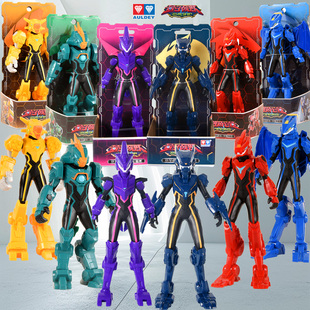 奥迪双钻量子战队之恐龙守护套装人偶手办迅龙闪电可动玩具礼物