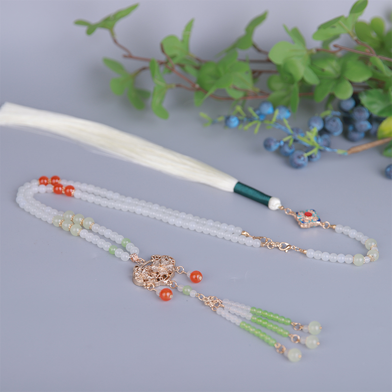 软璎珞超长流苏配饰品入场