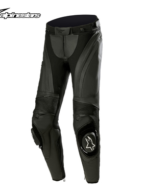 a星女士机车皮裤MISSILE V3赛道比赛摩托车骑行裤牛皮防摔赛车裤