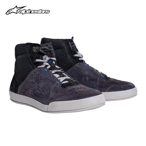 a星摩托车骑行短靴透气网眼