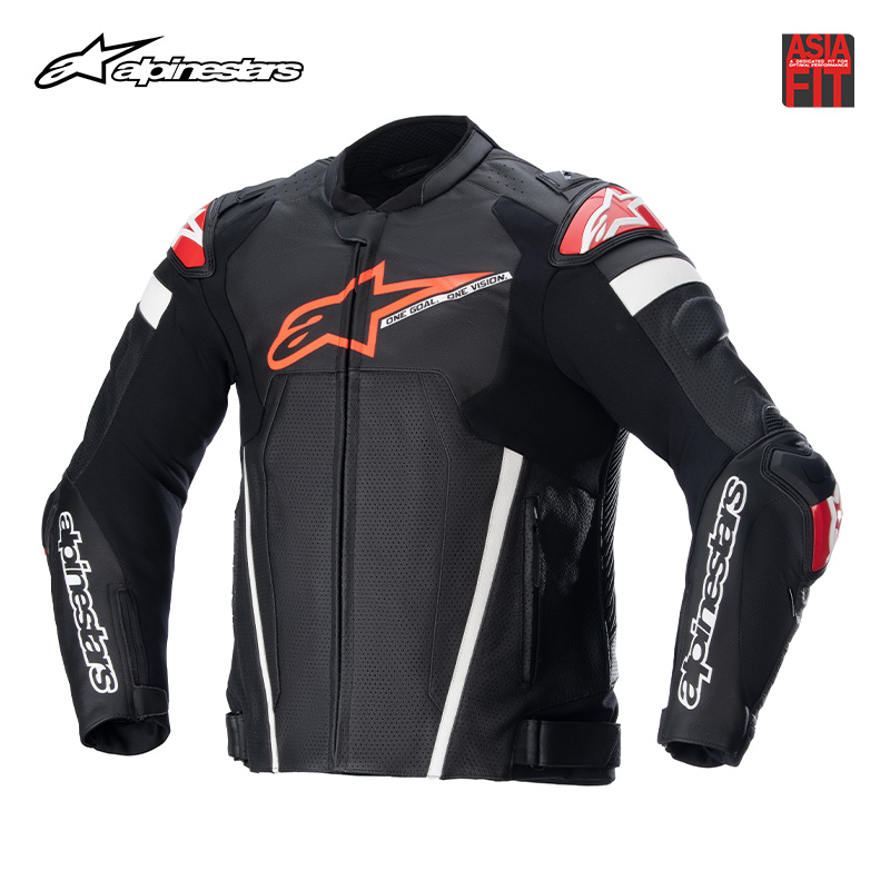 alpinestars防摔男士春夏皮衣