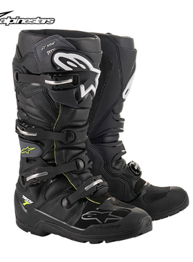 a星摩托车越野靴TECH 7 ENDURO防水拉力靴防摔长途机车靴男