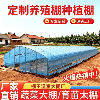 种植棚养殖棚全套温室棚大棚骨架