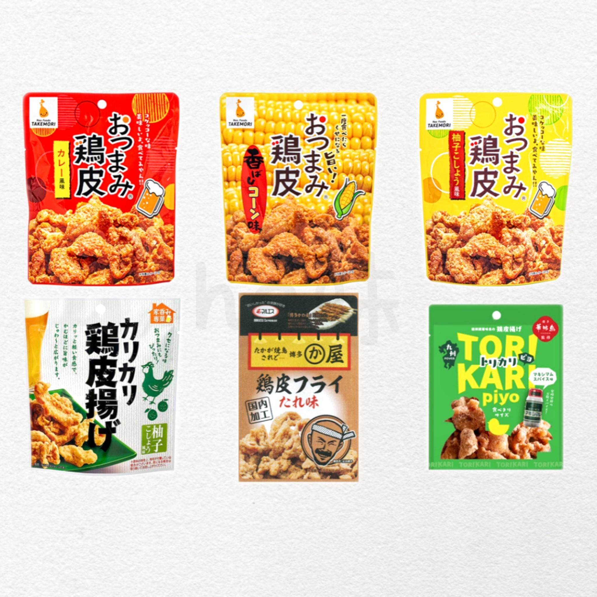 日本直邮TAKEMORI炸鸡皮香酥日式特色居酒屋同款下酒小吃聚会零食