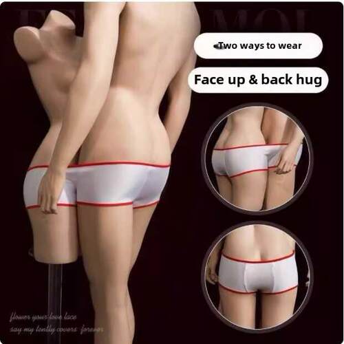 妻双人连体内裤情侣男女共用同穿一起穿合体夫妻合欢内衣行房爱