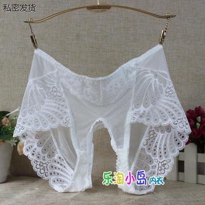 女士内裤透明全露透气办