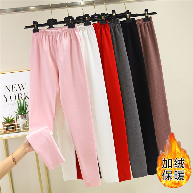 冬季无痕内穿打底裤女加绒加厚保暖长裤双面德绒高腰秋裤休闲棉裤,女装/女士精品,打底裤,淘宝优惠券,粉丝福利购,淘宝优惠卷