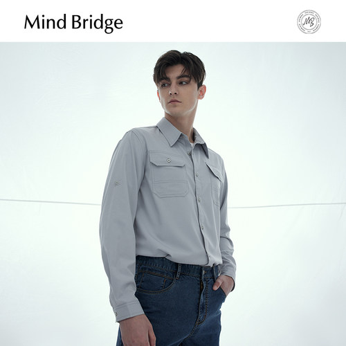 MindBridge工装休闲衬衫