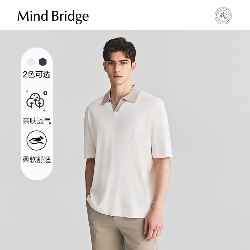 MindBridge短袖polo衫