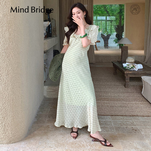 MindBridgeV领波点连衣裙