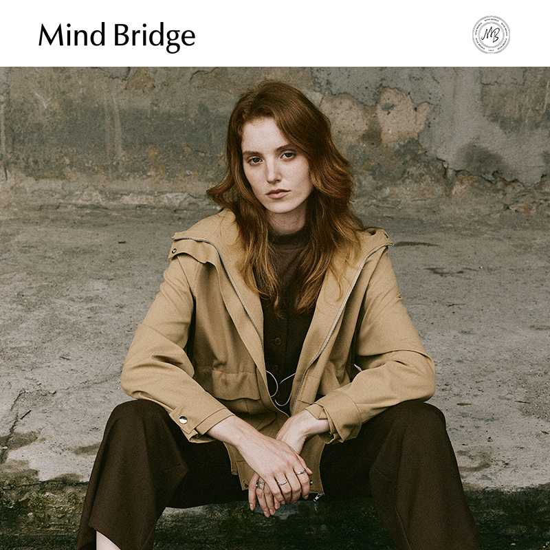 MindBridge连帽工装外套