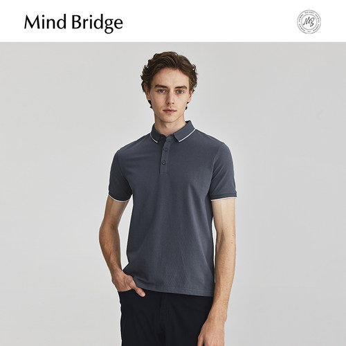 MindBridge短袖Polo衫