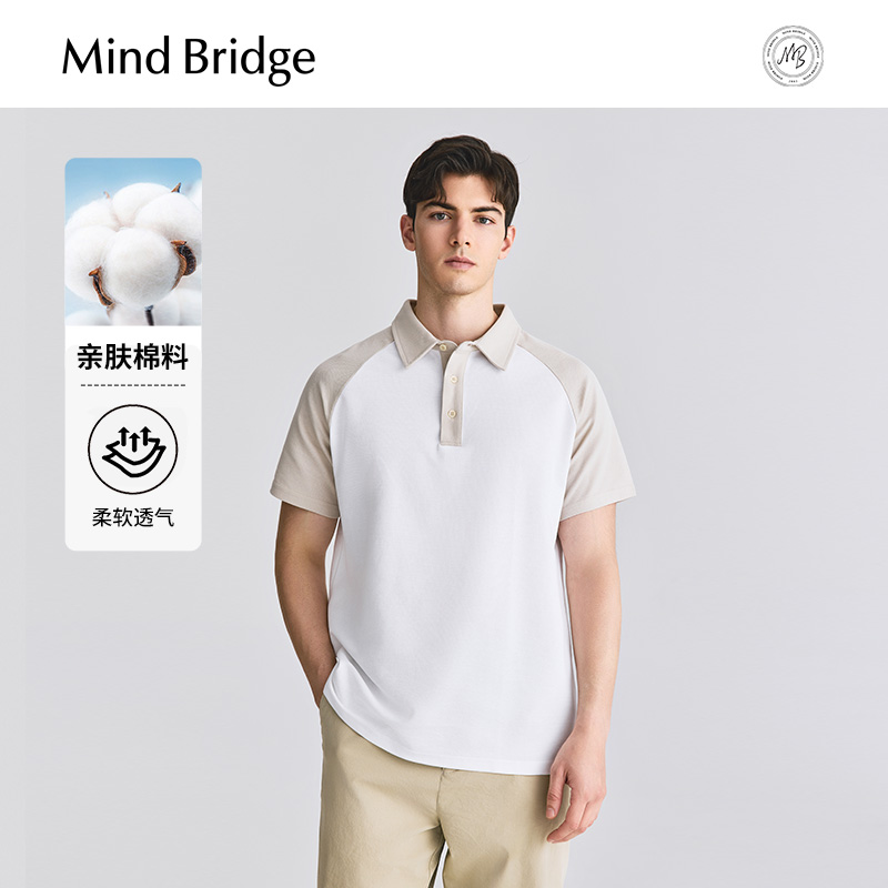 MindBridge短袖polo衫