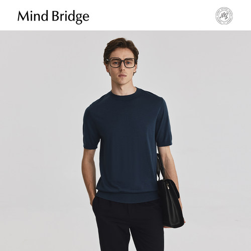 MindBridge短袖T恤针织
