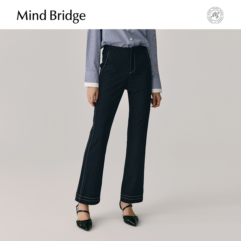 MindBridge韩版气质通勤裤子