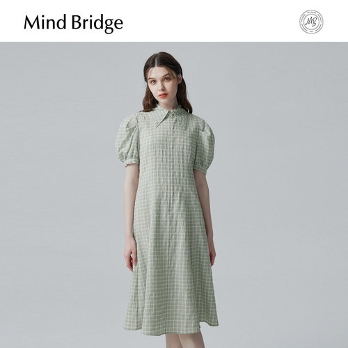 MindBridge气质文艺连衣裙