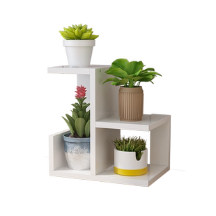 办公室桌面花架多肉盆栽底座摆放绿植花卉的架子简约现代创意支架