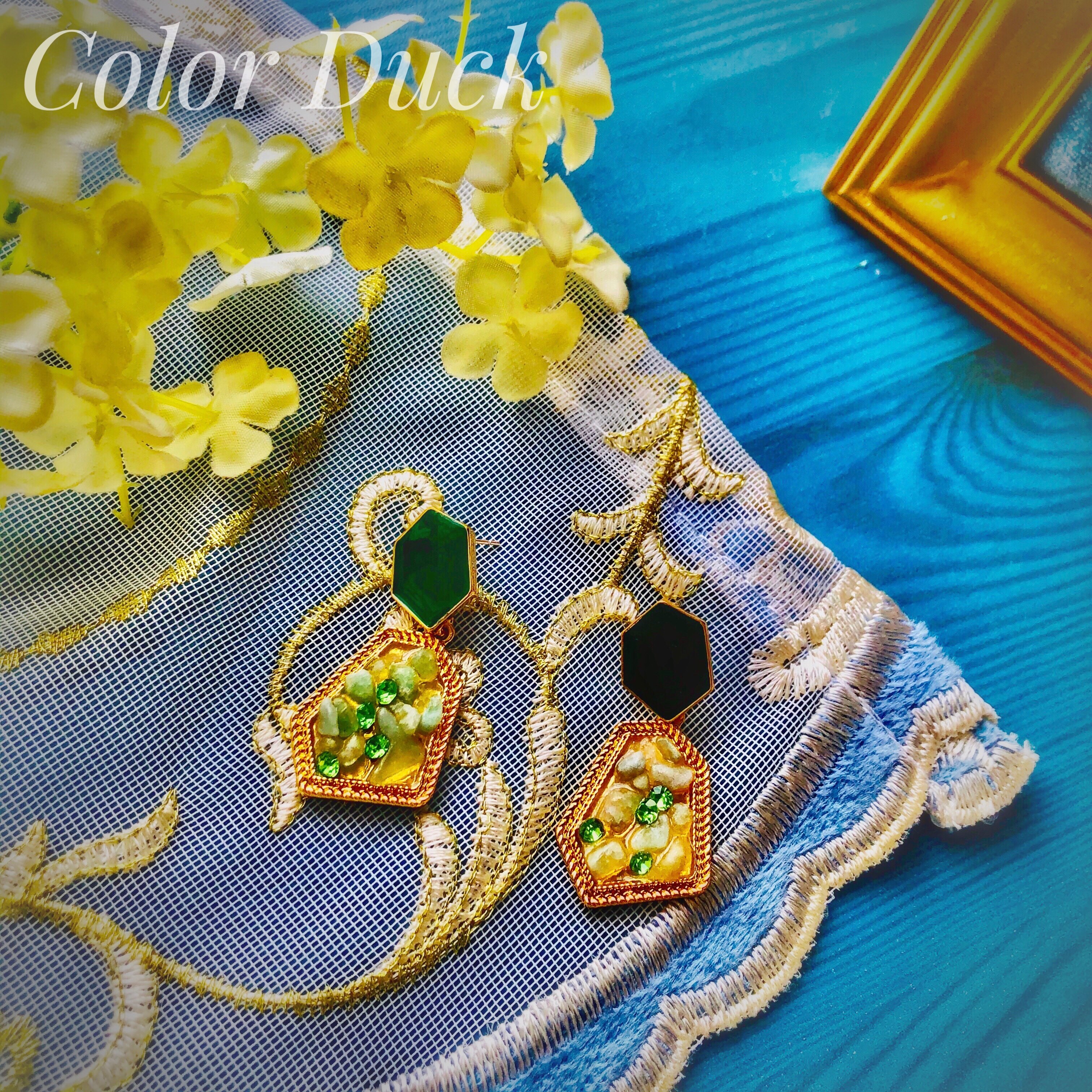 韩版全新热卖s925银针仿古玉石