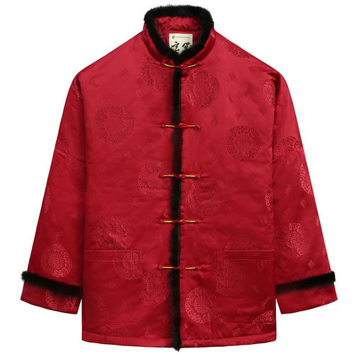 玄笙棉服男中国风男装