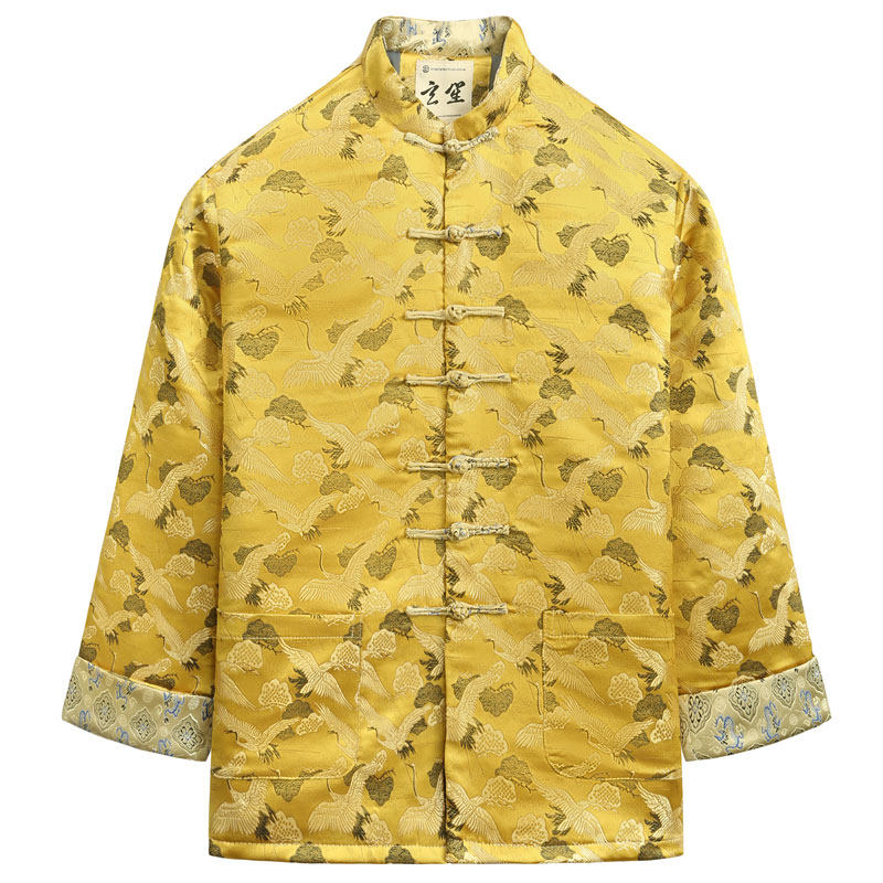 冬季宽松加厚棉服中国风男装唐装男立领男士中式盘扣棉衣上衣男,男装,唐装,淘宝优惠券,粉丝福利购,淘宝优惠卷