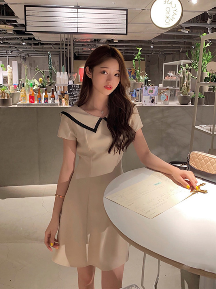 일본의 부드러운 스타일 PLATYCODON 프랑스어 틈새 복고풍 드레스 여성 여름 2024 스커트 SUPER FAIRY FOREST CHIC