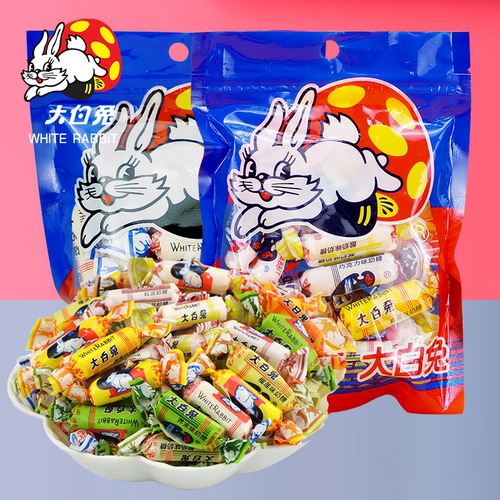 大白兔奶糖128g上海特产伴手礼风味喜糖果婚糖休闲怀旧零食