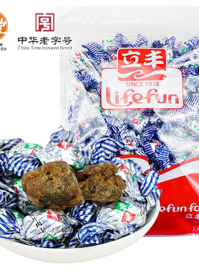 立丰精品五香牛肉粒沙嗲味牛肉干上海特产中华老字号牛腿肉250g
