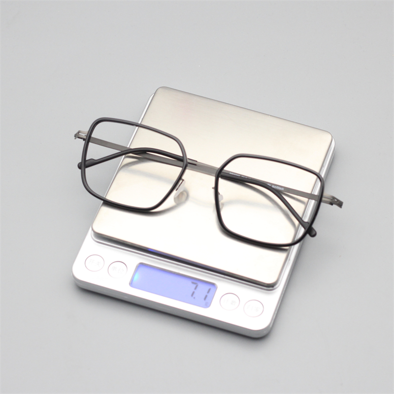 MY大框眼镜超轻全框眼镜架仅7g无螺丝不夹脸个性不压鼻梁可配近视