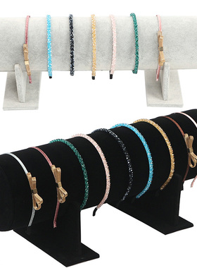 包邮发箍架饰品展示首饰架头箍收纳发饰展示道具珠宝陈列架饰品架