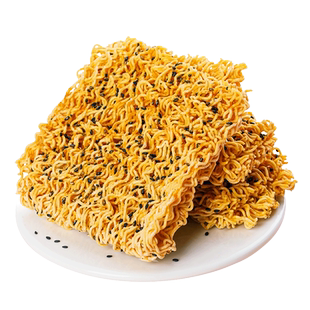 思圆干脆面黑芝麻干吃面点心面学生宿舍休闲零食整箱批发夜宵速食