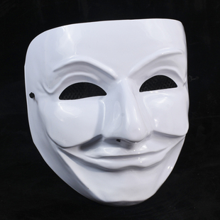 第五人格全脸白色面具厂长月亮脸COS道具素组第五动漫二次元周边