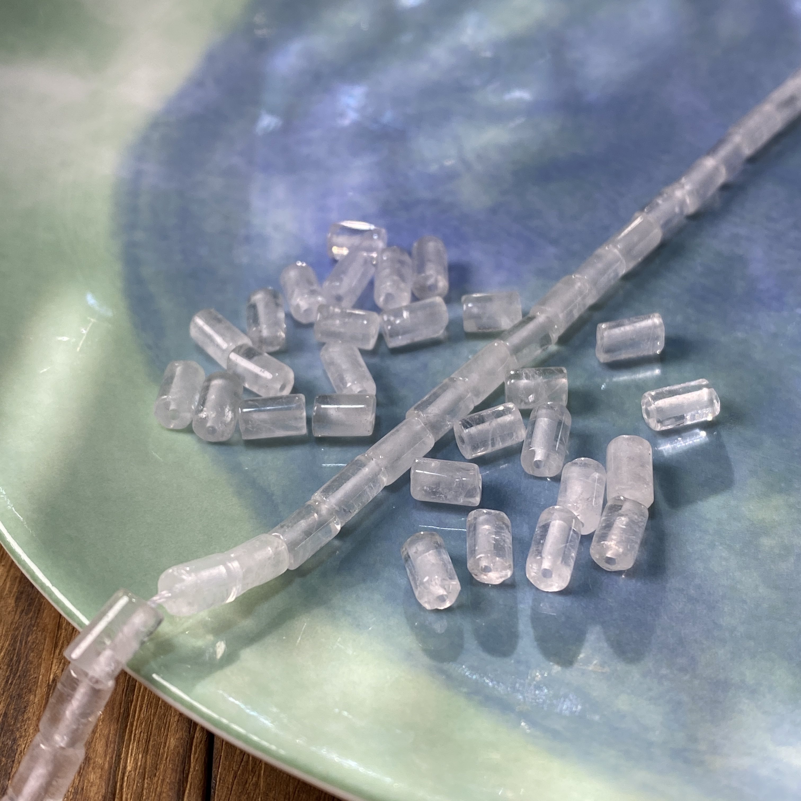 天然白水晶4*6mm管珠散珠手工diy串珠手链项链饰品配件材料X467,饰品/流行首饰/时尚饰品新,其他DIY饰品配件,淘宝优惠券,粉丝福利购,淘宝优惠卷