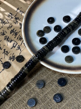 天然金曜石11*2mm直切隔片散珠手工diy串珠手链项链饰品配件X840