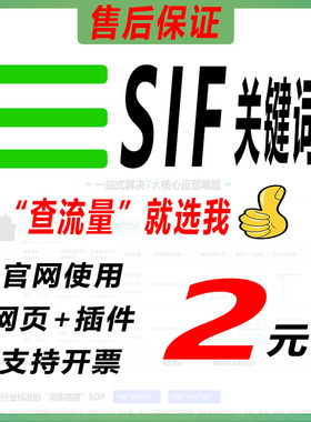 SIF插件账号卖家精灵会员一年充值数据分析工具h10亚马逊选关键词