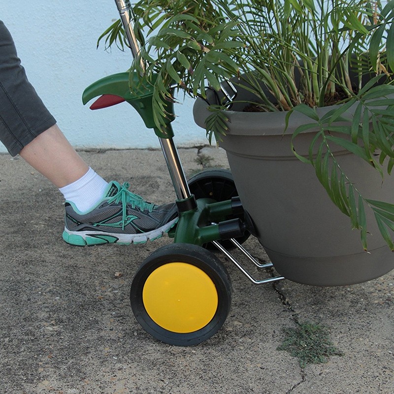 搬花盆神器绿植移动推车园艺小推车重物盆栽搬运省力工具简易拖车
