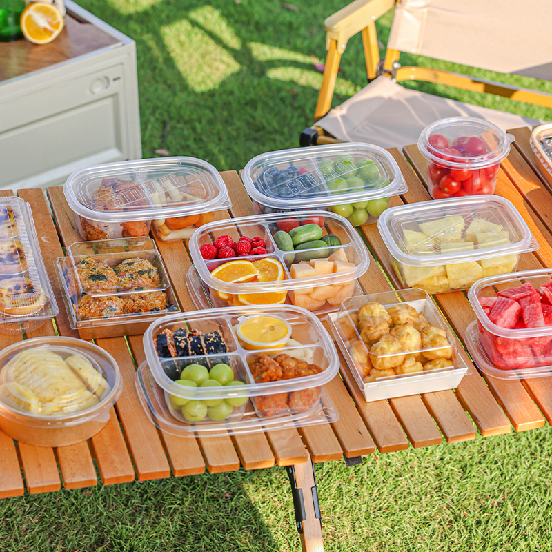 美涤一次性打包盒无异味摆摊果切