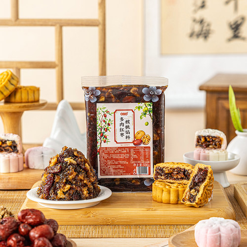 焙小姐多肉核桃月饼馅料