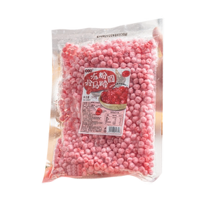 红宝石马蹄夹心珍珠粉圆奶茶店专用原材料紫薯古奶茶小料配料茗