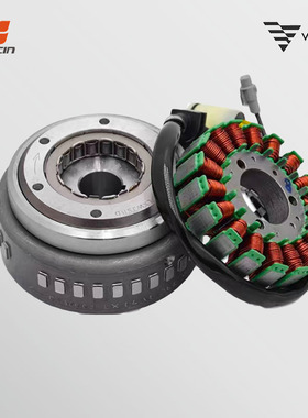 VOGE无极250RR LX250GS-3恒舰S5隆鑫KE250发动机磁电机转子线圈