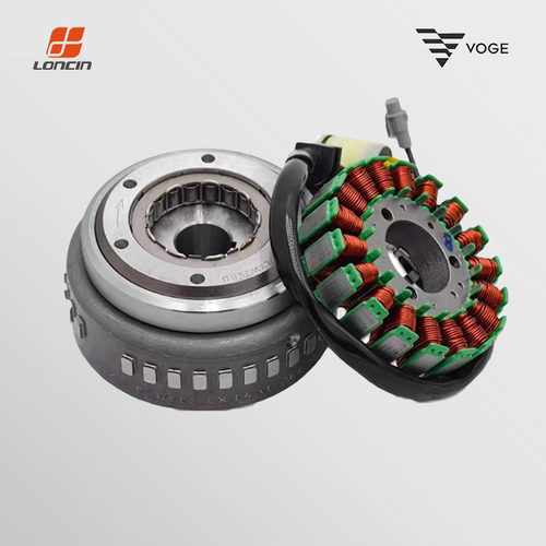 VOGE无极250RR LX250GS-3恒舰S5隆鑫KE250发动机磁电机转子线圈