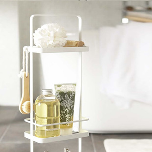 日式式浴室落地沥水整理架卫生间客厅免打孔窄缝隙收纳置物架