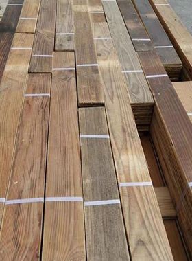 老木板旧木板原色木墙板木地板名宿门面做旧装饰板松木板饰面吊顶