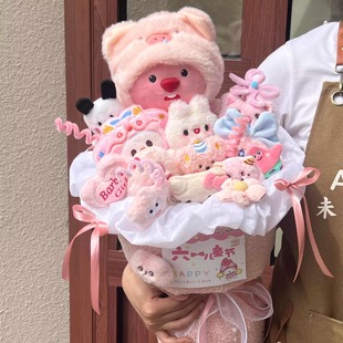 hellokitty玩偶花束毛绒公仔花束送女生生日礼物520送女朋友礼物