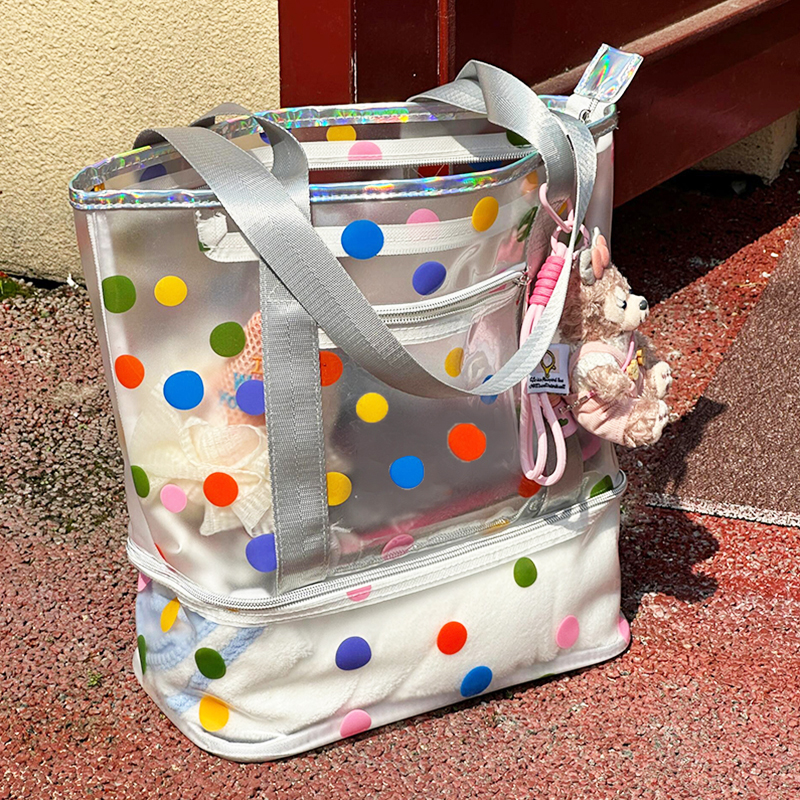 干濕分離大容量游泳包