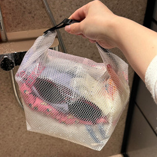 大容量干湿分离游泳包透明防水泳衣收纳袋便携手提运动健身洗漱包