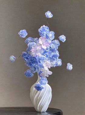花瓶摆件水培鲜花瓶复古干花摆件