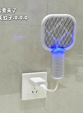 新款充电式强力电蚊拍