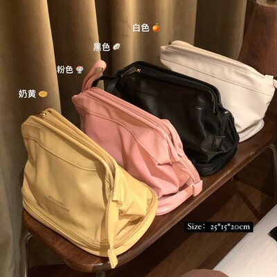 大容量双层化妆品收纳包