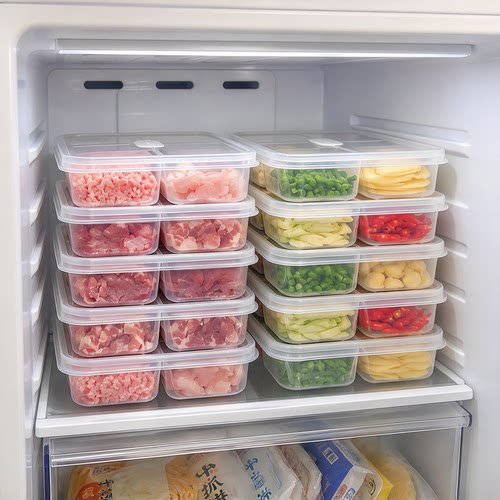 冰箱冷冻分装盒肉类食品级整理盒