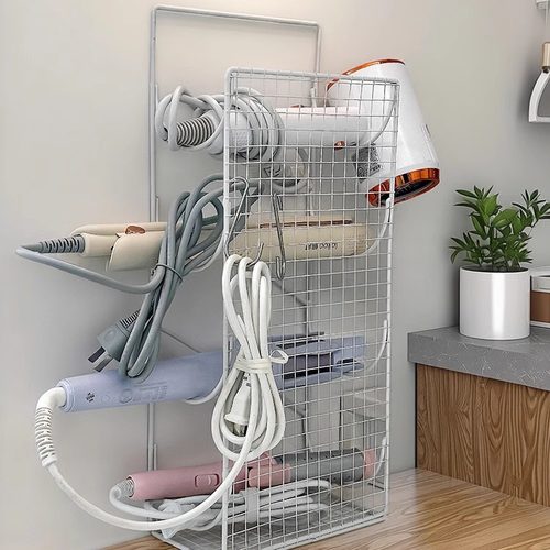 壁挂卷发棒收纳置物架